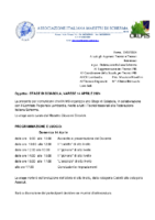 1 – CIRCOLARE STAGE SCIABOLA 14 APRILE