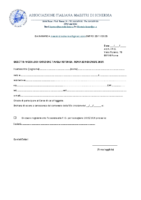Modulo iscrizione Tavola Rotonda Roma 2025